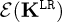 ${\mathcal{E}}({\mathbf{K}}^{((({{LR}})))})$