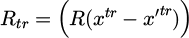 Mathematical equation