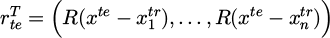 Mathematical equation